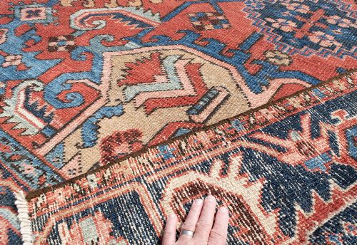 ANTIQUE HERIZ CARPET 326X356 CM - ADDITIONAL PHOTO 6