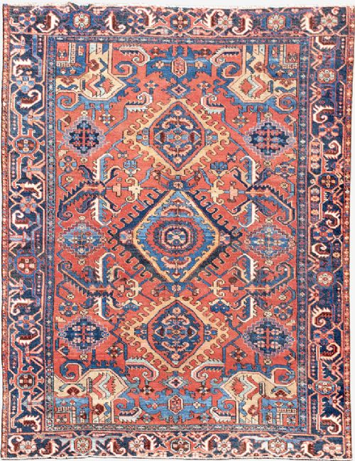ANTIQUE HERIZ CARPET 326X356 CM - ADDITIONAL PHOTO 8