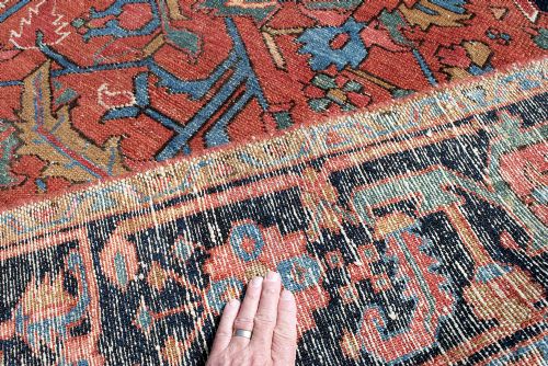 ANTIQUE HERIZ CARPET 334X246 CM - ADDITIONAL PHOTO 8