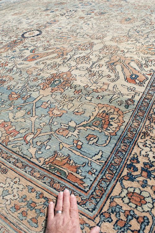 OVERSIZE KHORASAN CARPET 495X380 CM - ADDITIONAL PHOTO 4