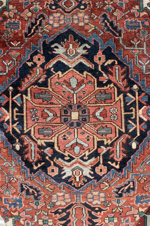 ANTIQUE HERIZ RUG 206X152 CM - ADDITIONAL PHOTO 2