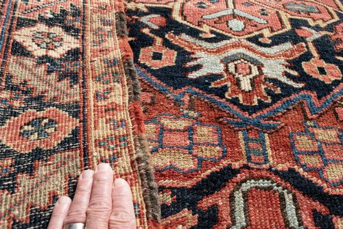 ANTIQUE HERIZ RUG 206X152 CM - ADDITIONAL PHOTO 5