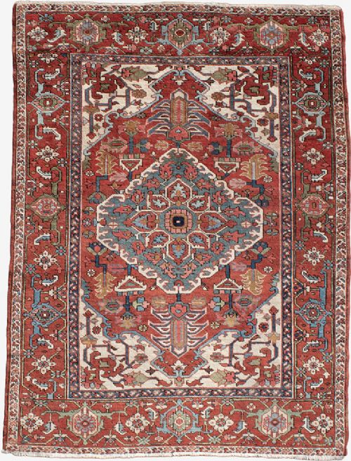 RARE SERAPI RUG 187X146 CM - ADDITIONAL PHOTO 1