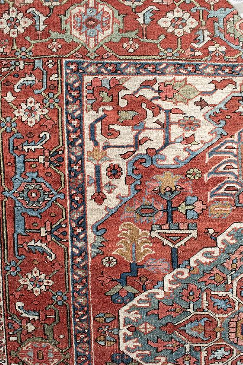 RARE SERAPI RUG 187X146 CM - ADDITIONAL PHOTO 3