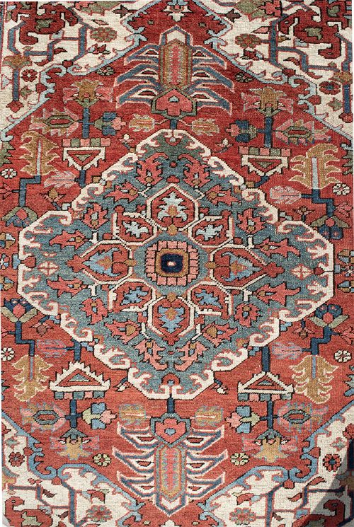 RARE SERAPI RUG 187X146 CM - ADDITIONAL PHOTO 4
