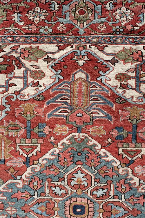 RARE SERAPI RUG 187X146 CM - ADDITIONAL PHOTO 8