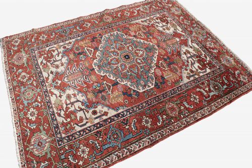 RARE SERAPI RUG 187X146 CM - ADDITIONAL PHOTO 9