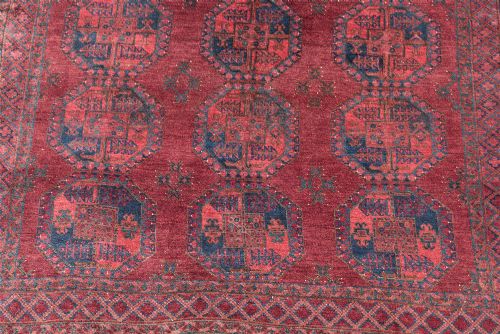 ANTIQUE AFGHAN CARPET 337X234CM - ADDITIONAL PHOTO 2