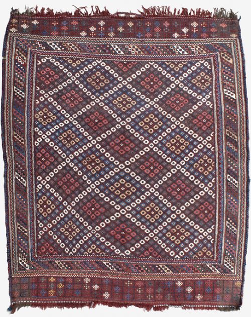 ANTIQUE AFSHAR SOFREH 189X161CM - ADDITIONAL PHOTO 1