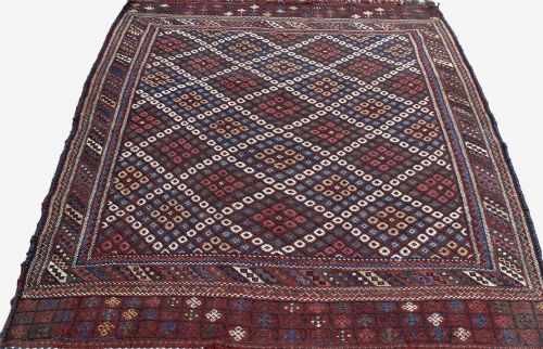 ANTIQUE AFSHAR SOFREH 189X161CM - ADDITIONAL PHOTO 2