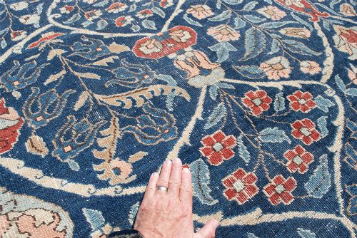 LARGE TABRIZ COUNTRY HOUSE CARPET 550X325CM - ADDITIONAL PHOTO 5