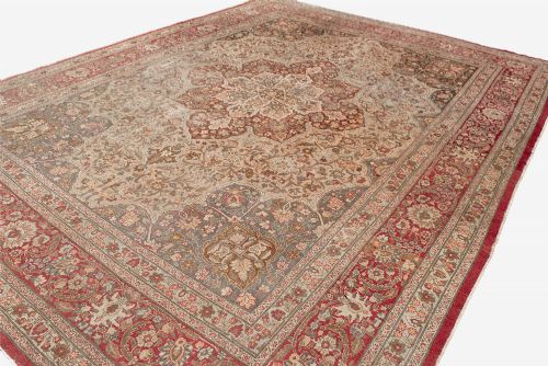 A LARGE TABRIZ COUNTRY HOUSE CARPET 445 X359 CM - ADDITIONAL PHOTO 4
