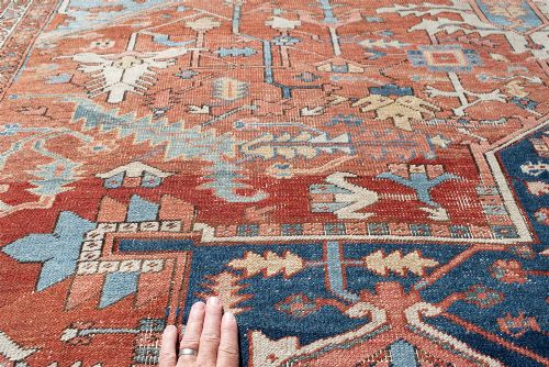 ANTIQUE HERIZ CARPET 462X288 CM - ADDITIONAL PHOTO 7
