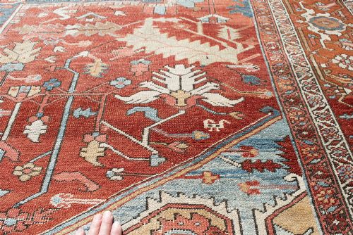 ANTIQUE HERIZ CARPET 462X288 CM - ADDITIONAL PHOTO 8