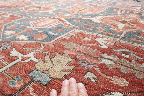 ANTIQUE HERIZ CARPET 462X288 CM - ADDITIONAL PHOTO 9