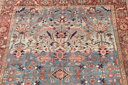 SKY BLUE HERIZ CARPET 389X271 CM - ADDITIONAL PHOTO 4