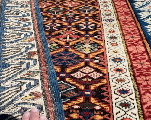 ANTIQUE SEYCHOR RUNNER 275X89 CM - ADDITIONAL PHOTO 4