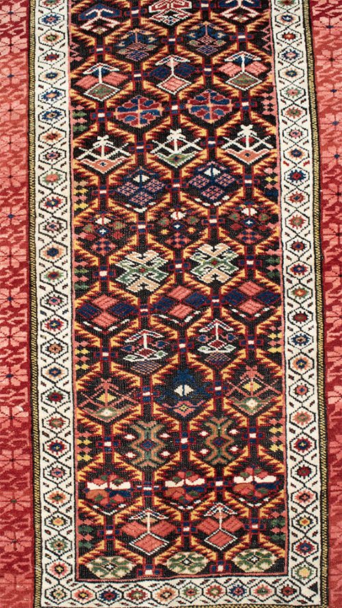 ANTIQUE SEYCHOR RUNNER 275X89 CM - ADDITIONAL PHOTO 5