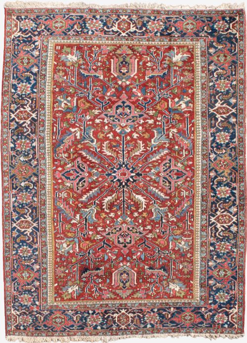 AN OLD HERIZ CARPET 333X239CM