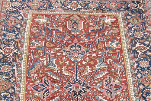 AN OLD HERIZ CARPET 333X239CM - ADDITIONAL PHOTO 7