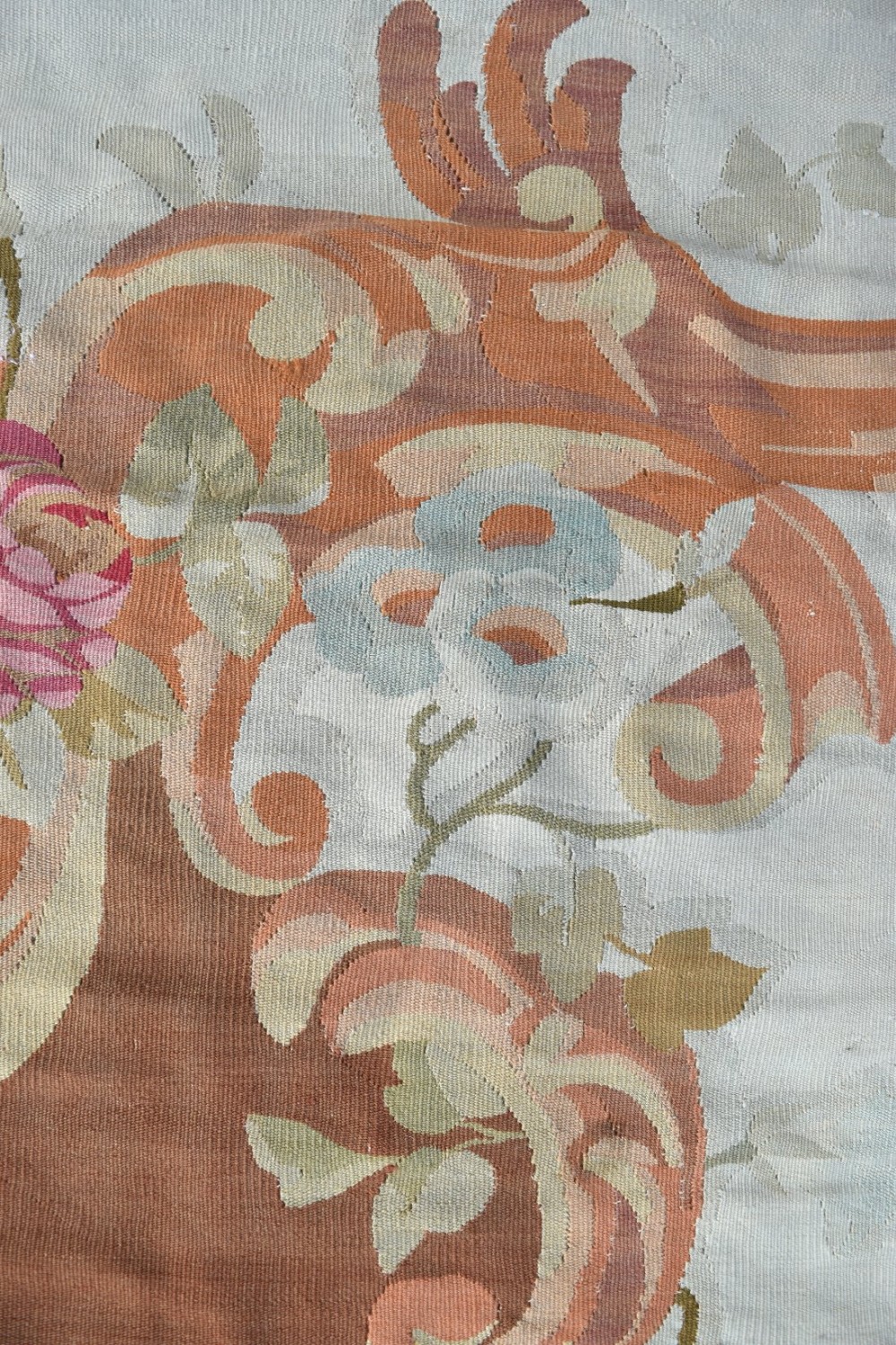 Antique French Aubusson carpet