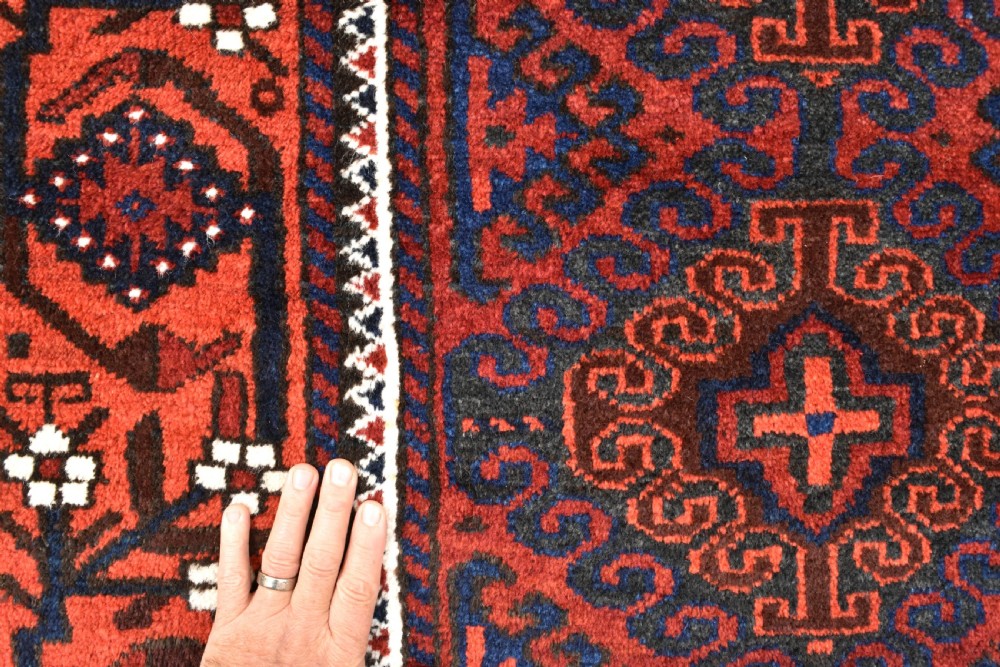 Antique Baluch tribal rug View II