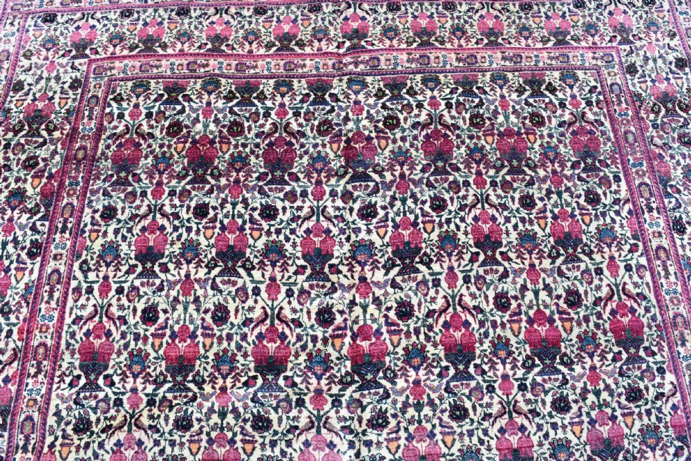 Antique Persian Tehran carpet View III