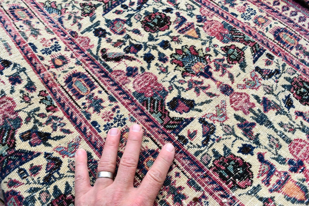 Antique Persian Tehran carpet View IV