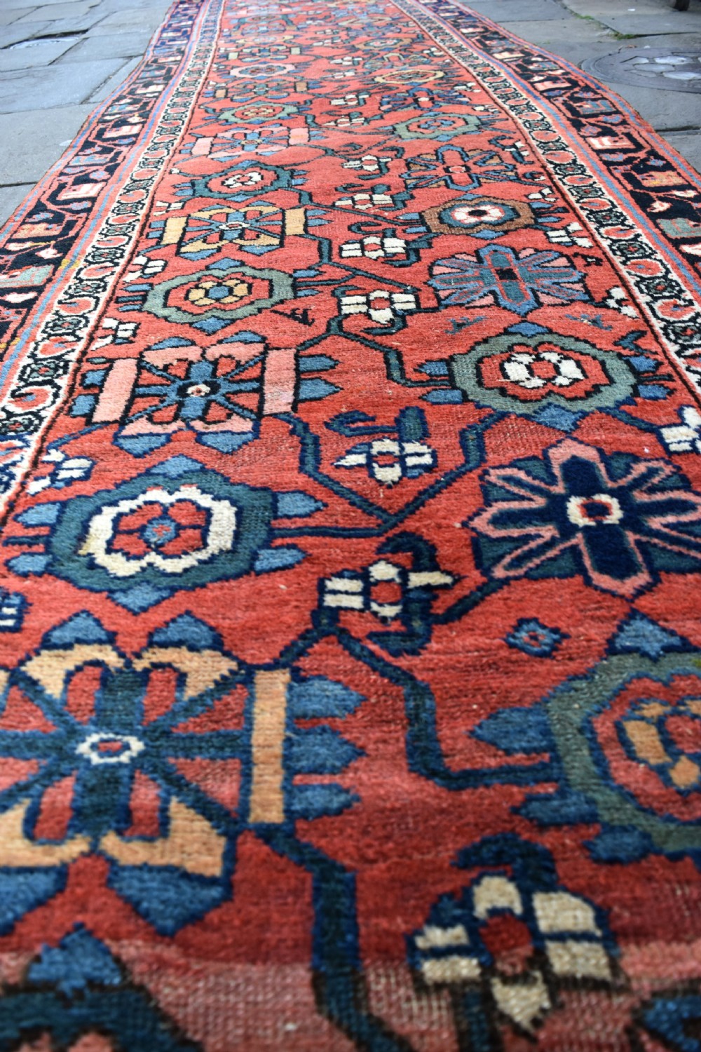 Antique Persian Bijar runner View IV