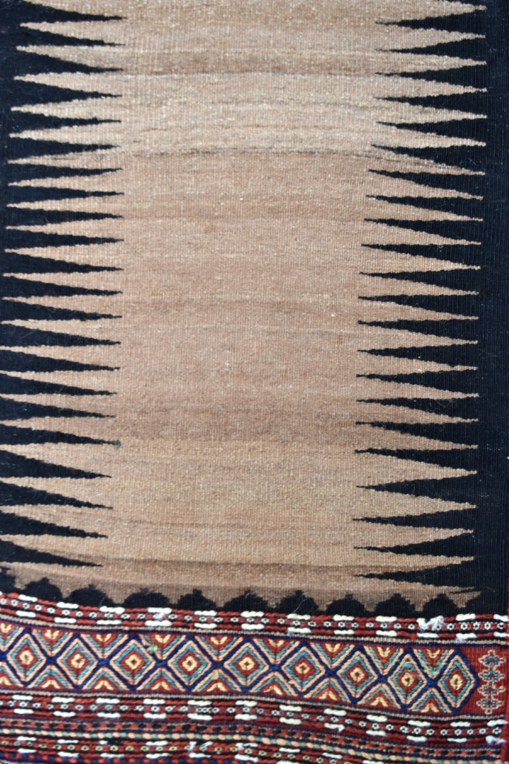 Antique Quchan Kurd Kurd Kilim narrow runner View II