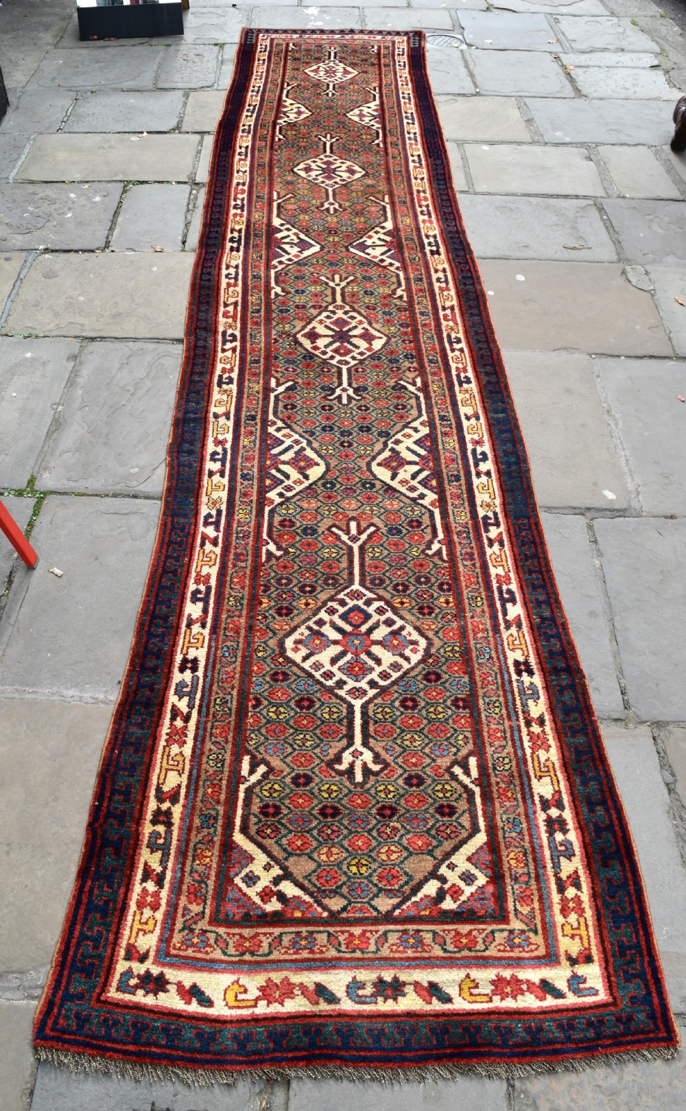 Antique Persian Serab narrow runner