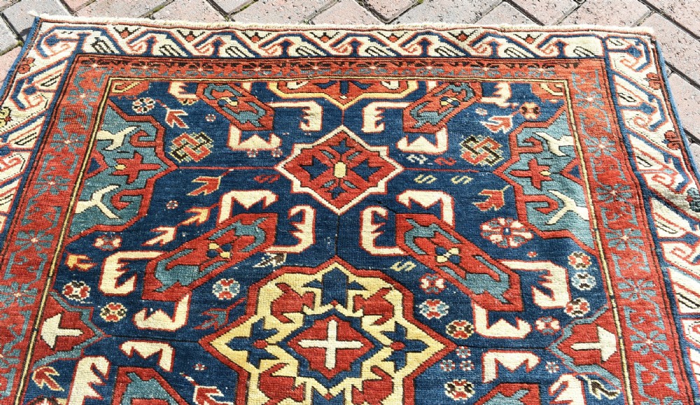 Antique Caucasian Alpan Kuba rug View IV