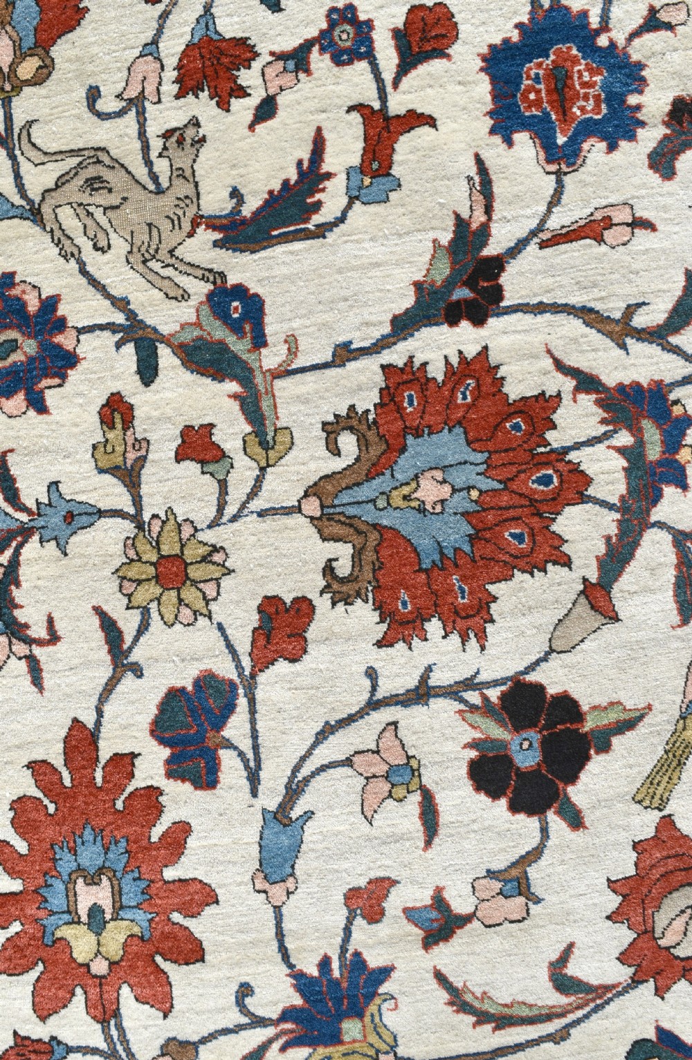 Antique Persian Qum/Veramin carpet View V