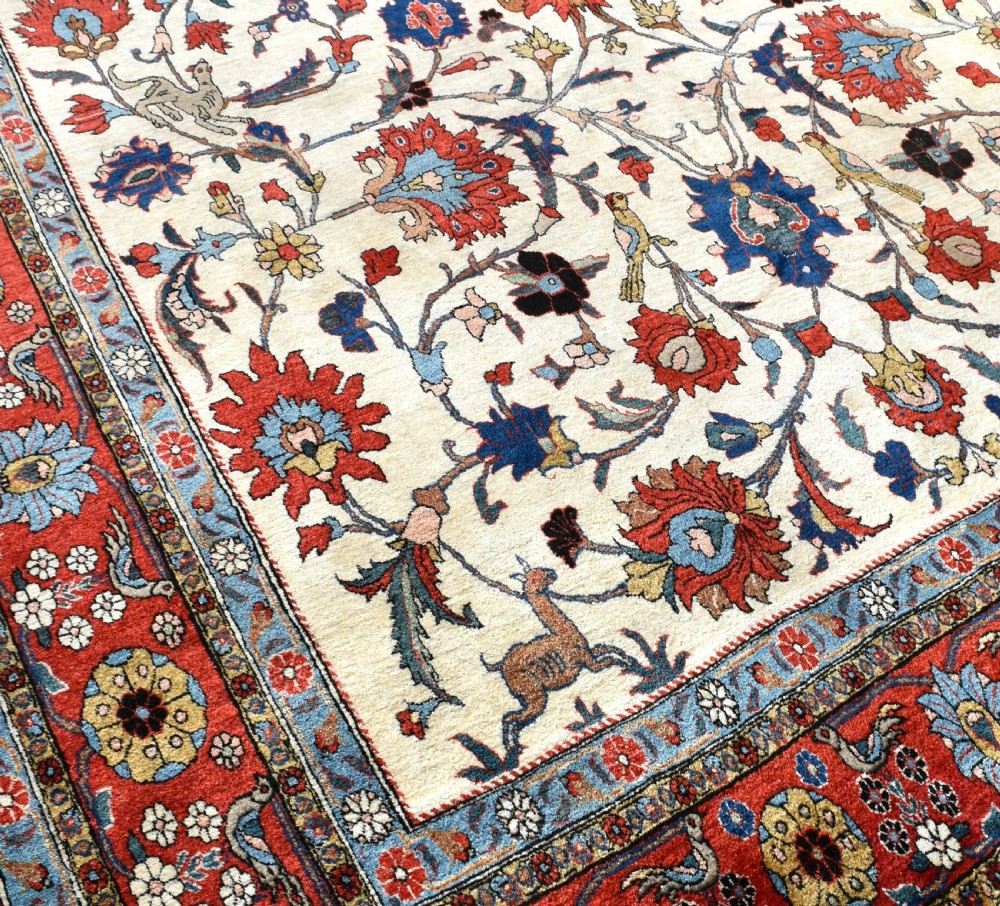 Antique Persian Qum/Veramin carpet View VII