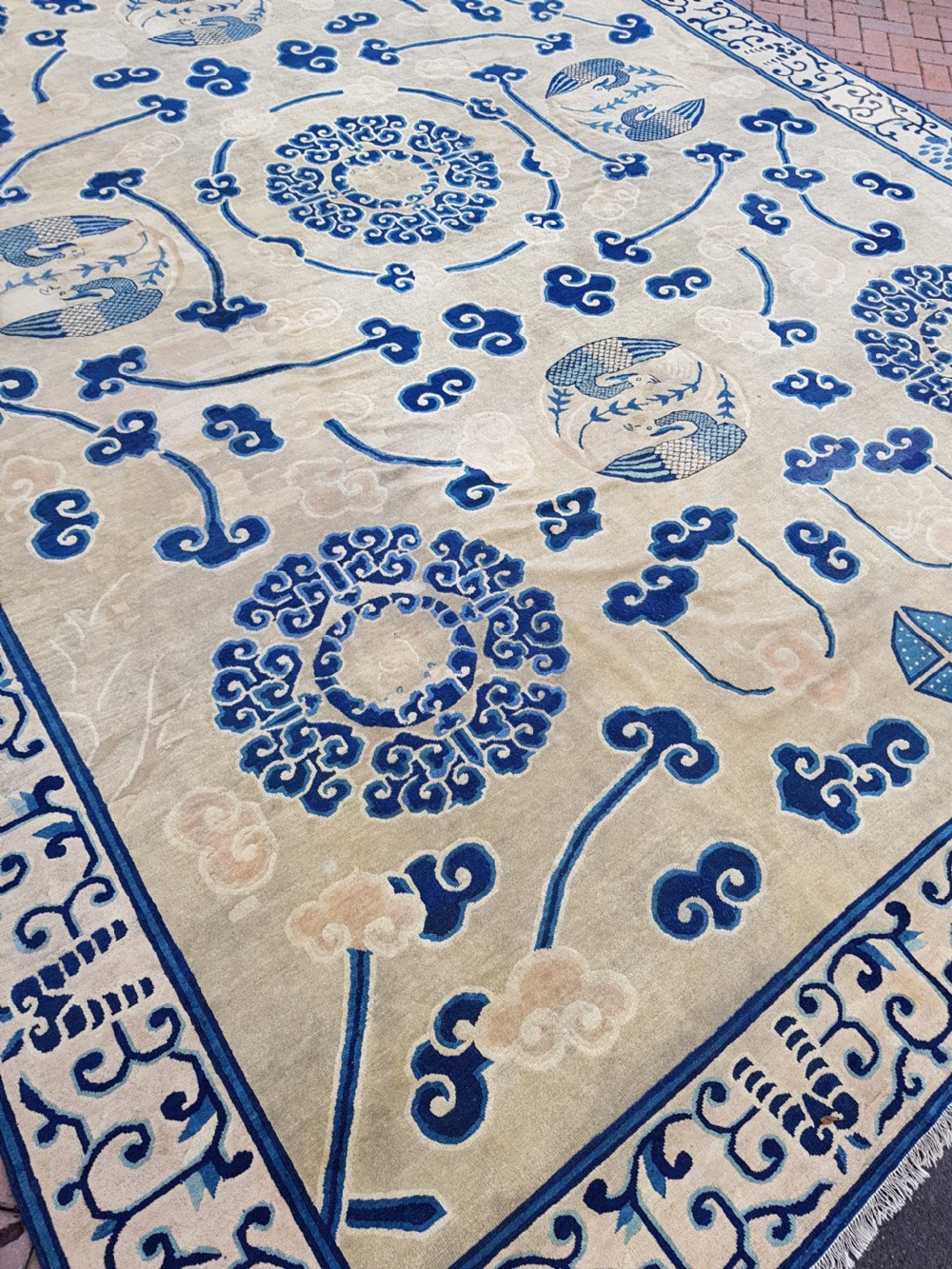 Very large Antique Peking carpet View II