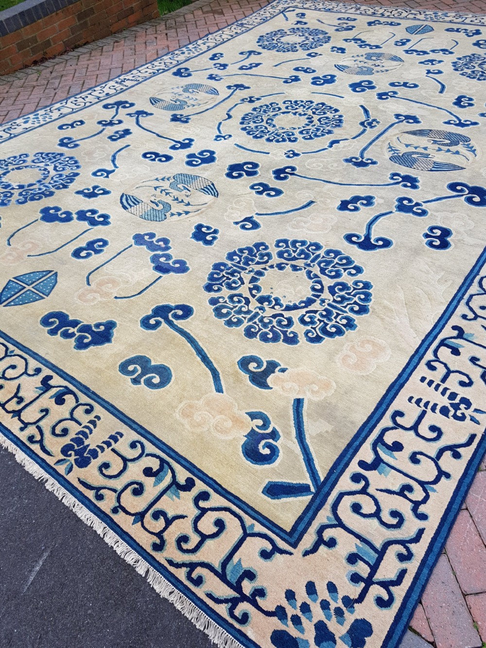 Very large Antique Peking carpet View III