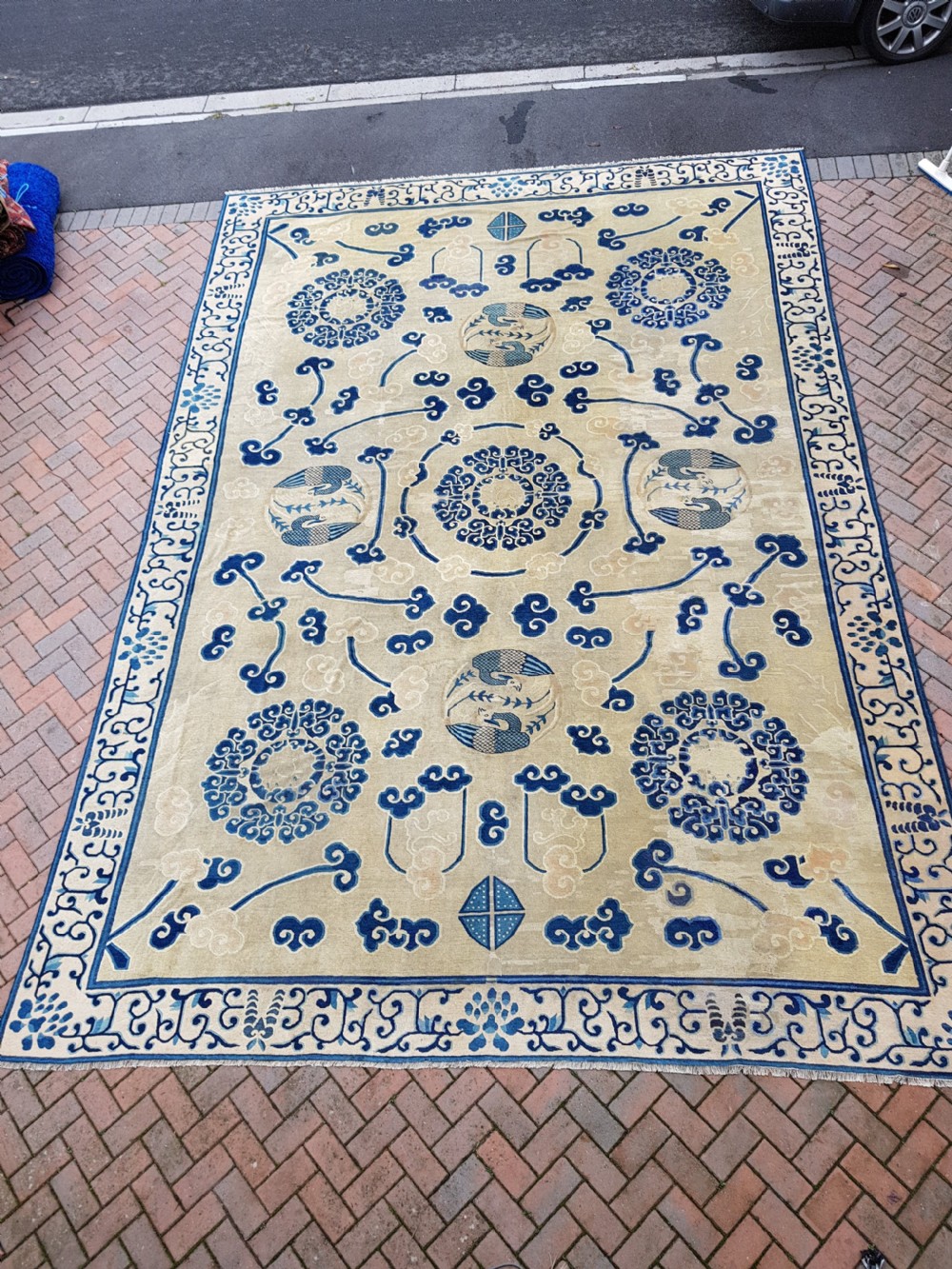 Very large Antique Peking carpet View IV