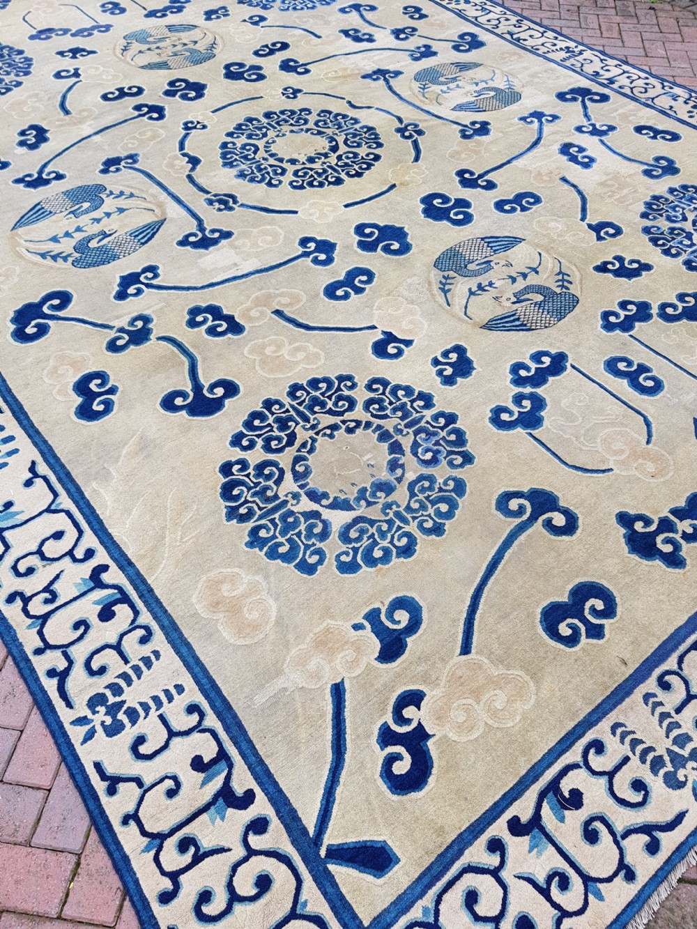 Very large Antique Peking carpet View X