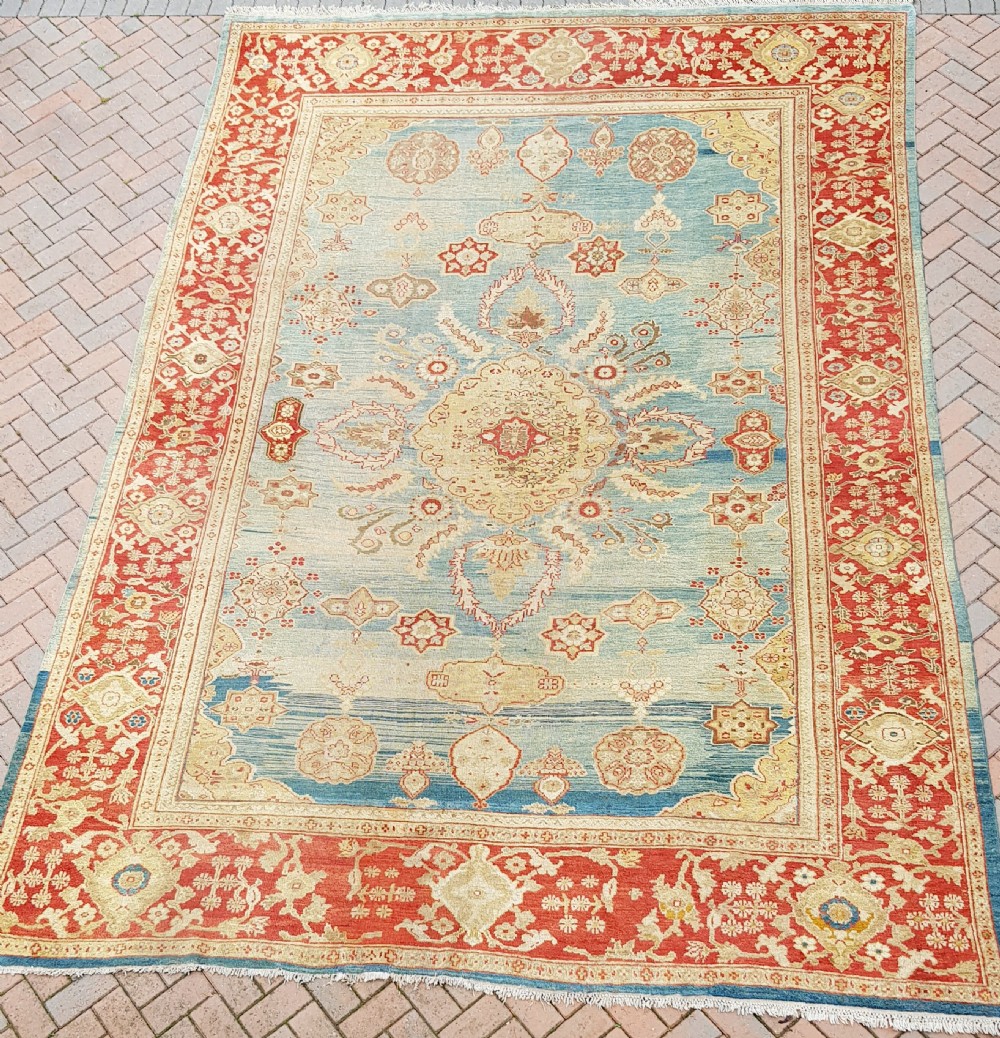 Fine Antique Persian Ziegler Mahal Carpet View IV