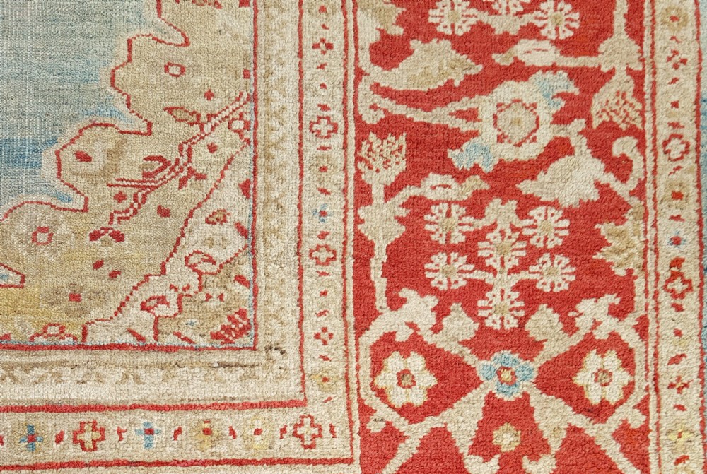 Fine Antique Persian Ziegler Mahal Carpet View V