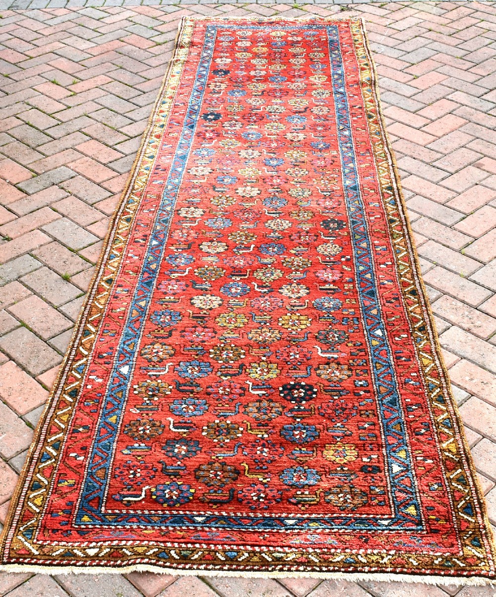 Antique Persian Heriz runner