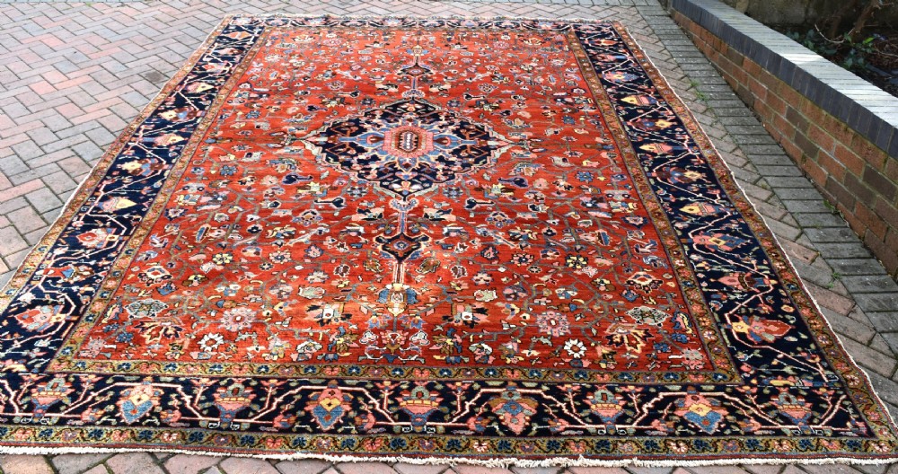 Good Antique Persian Heriz carpet