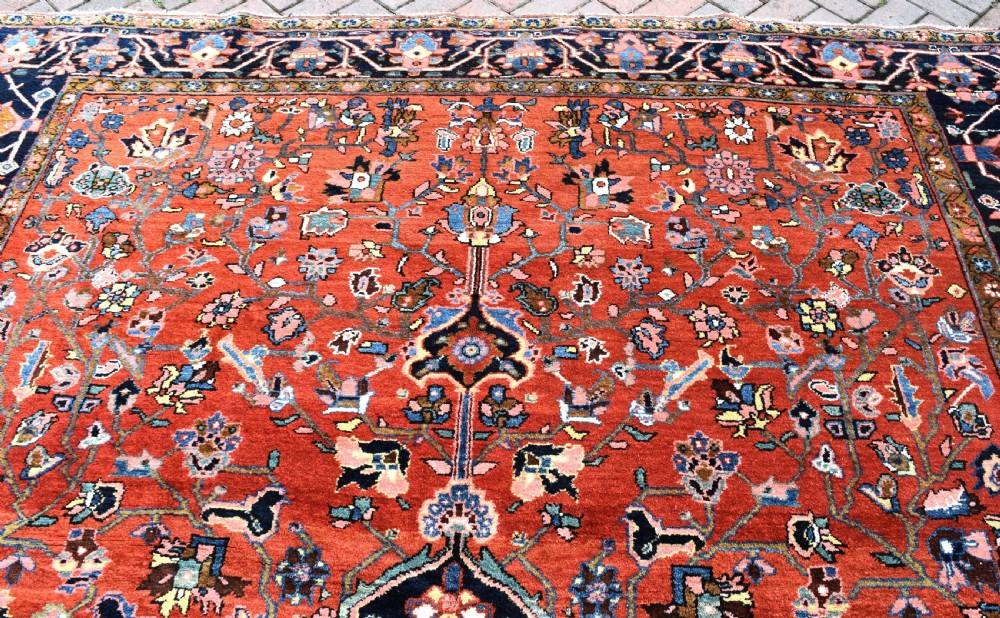 Good Antique Persian Heriz carpet View VI