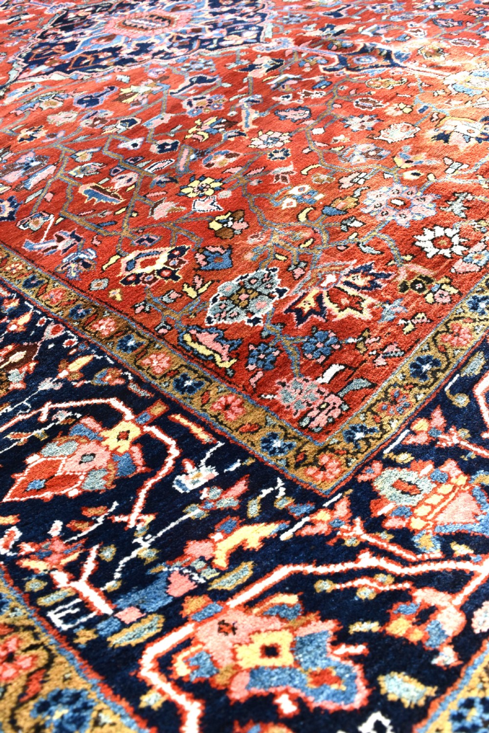 Good Antique Persian Heriz carpet View VII