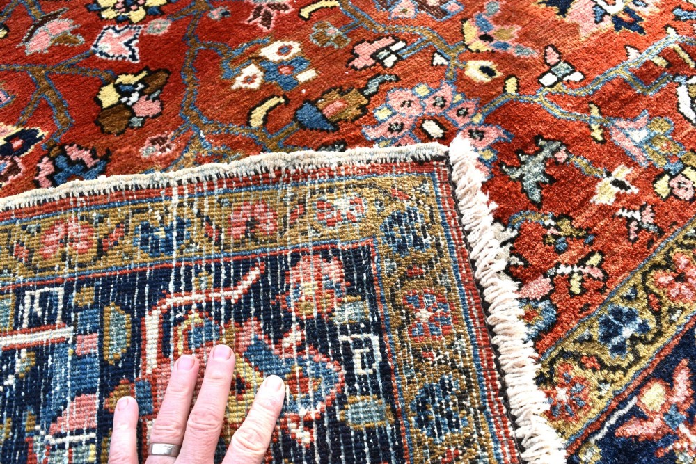 Good Antique Persian Heriz carpet View VIII