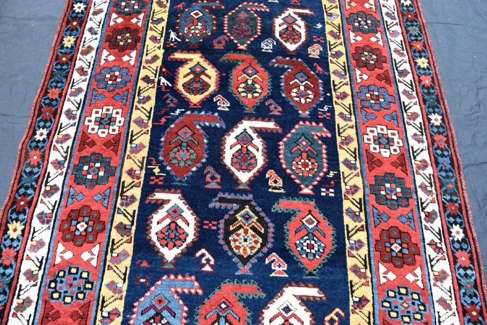 Antique Caucasian Kazak runner 286x116cm View III