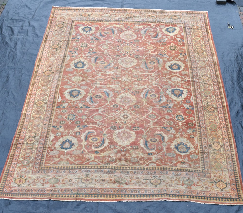 Antique Persian Mahal carpet 406x319cm View VII