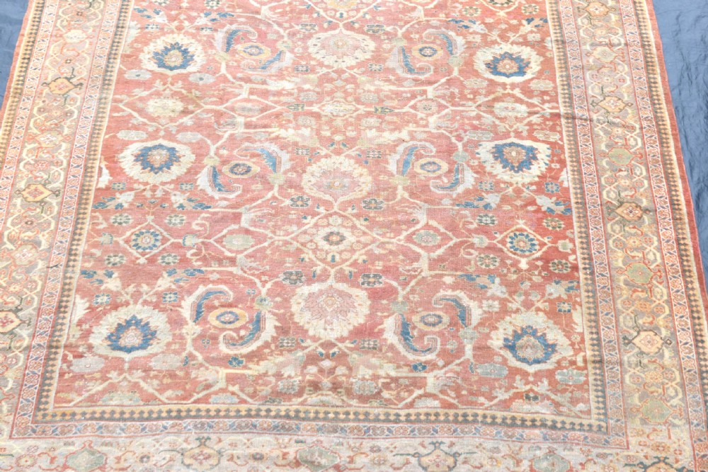 Antique Persian Mahal carpet 406x319cm View VIII