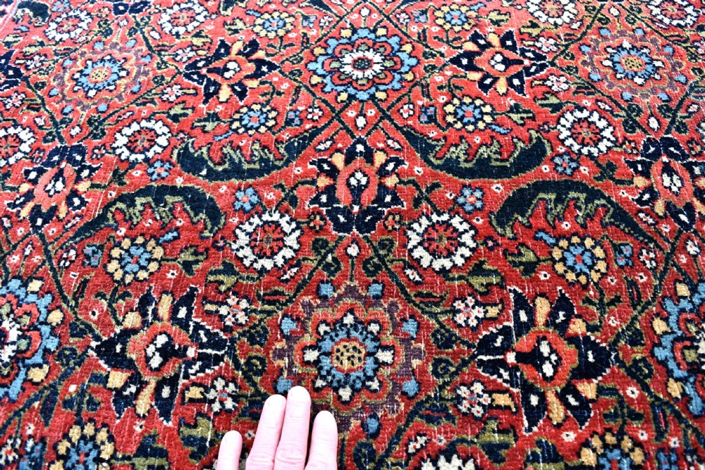 Antique North West Persian carpet 376x267cm View III