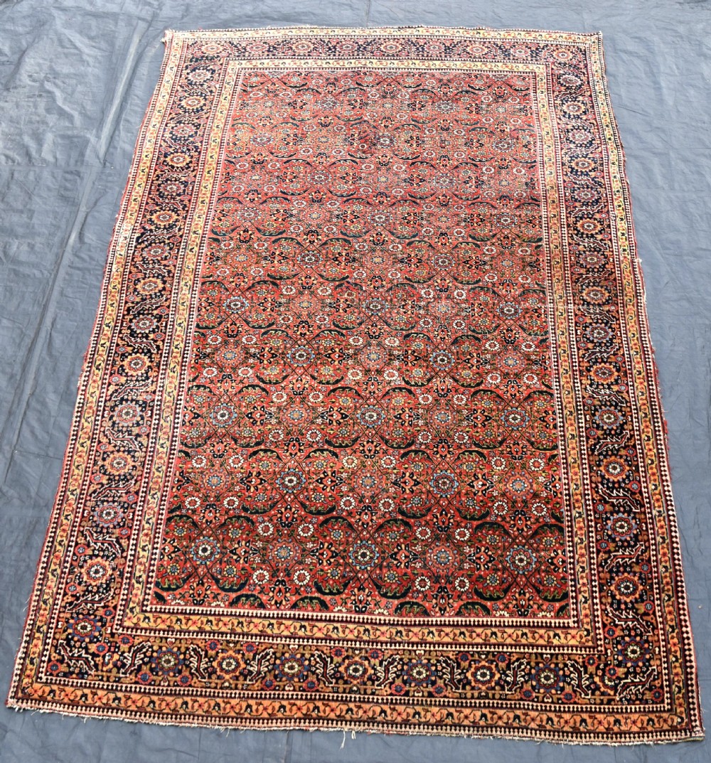 Antique North West Persian carpet 376x267cm View VII